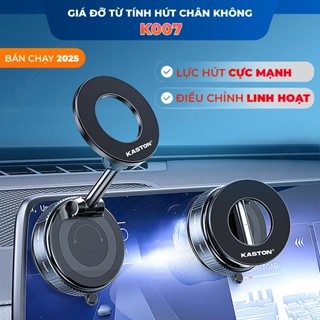 [2025] Giá đỡ điện thoại ô tô Kaston - K007 - Từ tính hút chân không - Xoay 360° gấp gọn - Sử dụng đa năng