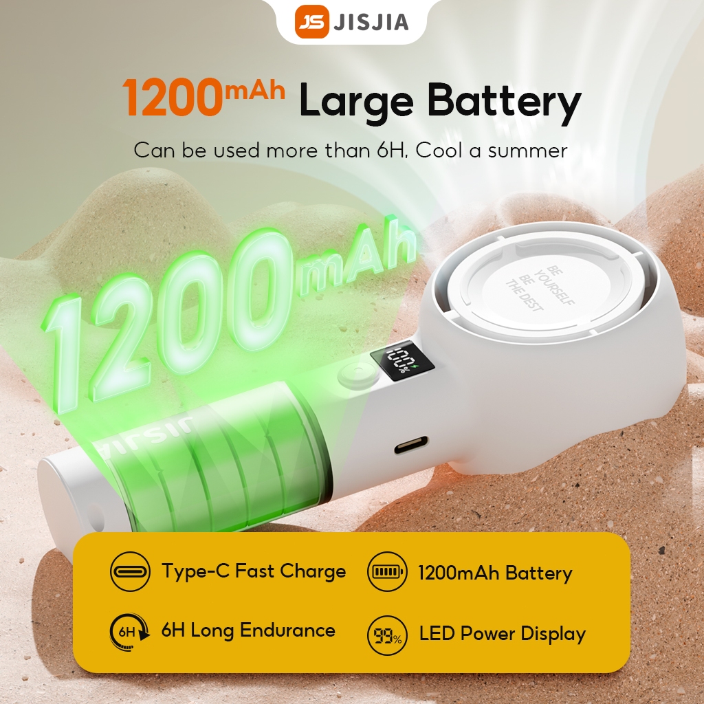 YODEVOE A2 Quạt Cầm Tay Giao Mạnh Màn Hình LED Điều Chỉnh Tốc Độ Lưu Lượng Giao Thiết Kế Nhỏ Gọn Làm Mát Cá Nhân | BigBuy360 - bigbuy360.vn