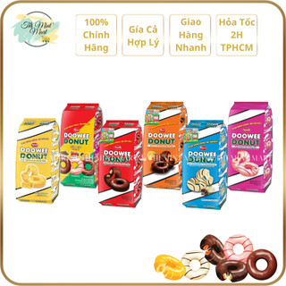  Bánh Donut Doowee Nhiều Vị_ Hỗn Hợp Phô Mai Socola Sữa Cam Dâu  Túi 12 cái x 29gr. Thị Mint Mart. 