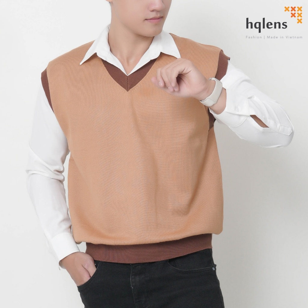 Áo Len Nam Gile Vai Chờm S-XL Hqlens – Len Rayon Mềm Mịn, Thoáng Khí, Dáng Gile Nam Tính Dễ Phối