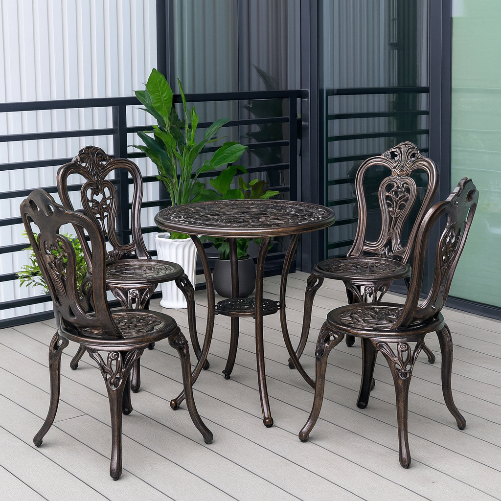 Bộ Bàn Ghế Sân Vườn SMARTHOMES D68-MĐ