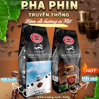  Bột Hỗn Hợp Hương Cà Phê Phúc Nguyên- Pha Phin Truyền Thống Sánh Đậm Béo Ngọt Thơm Bơ Béo - Gói 500GR 