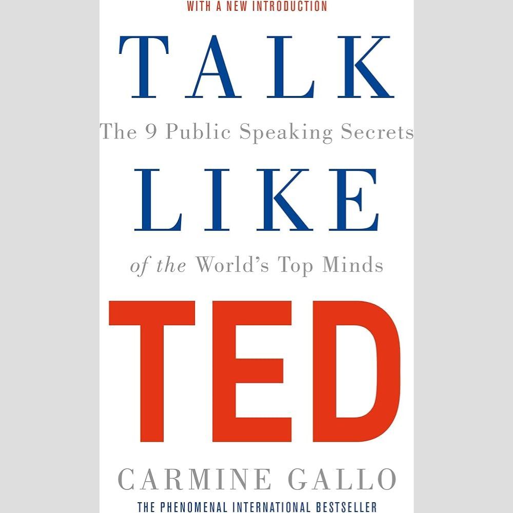 Sách tiếng Anh - Talk Like TED
