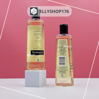   Tester  Dầu dưỡng thể giúp da căng mướt mềm mịn Body Oil Neutrogena - Ellyshop176 