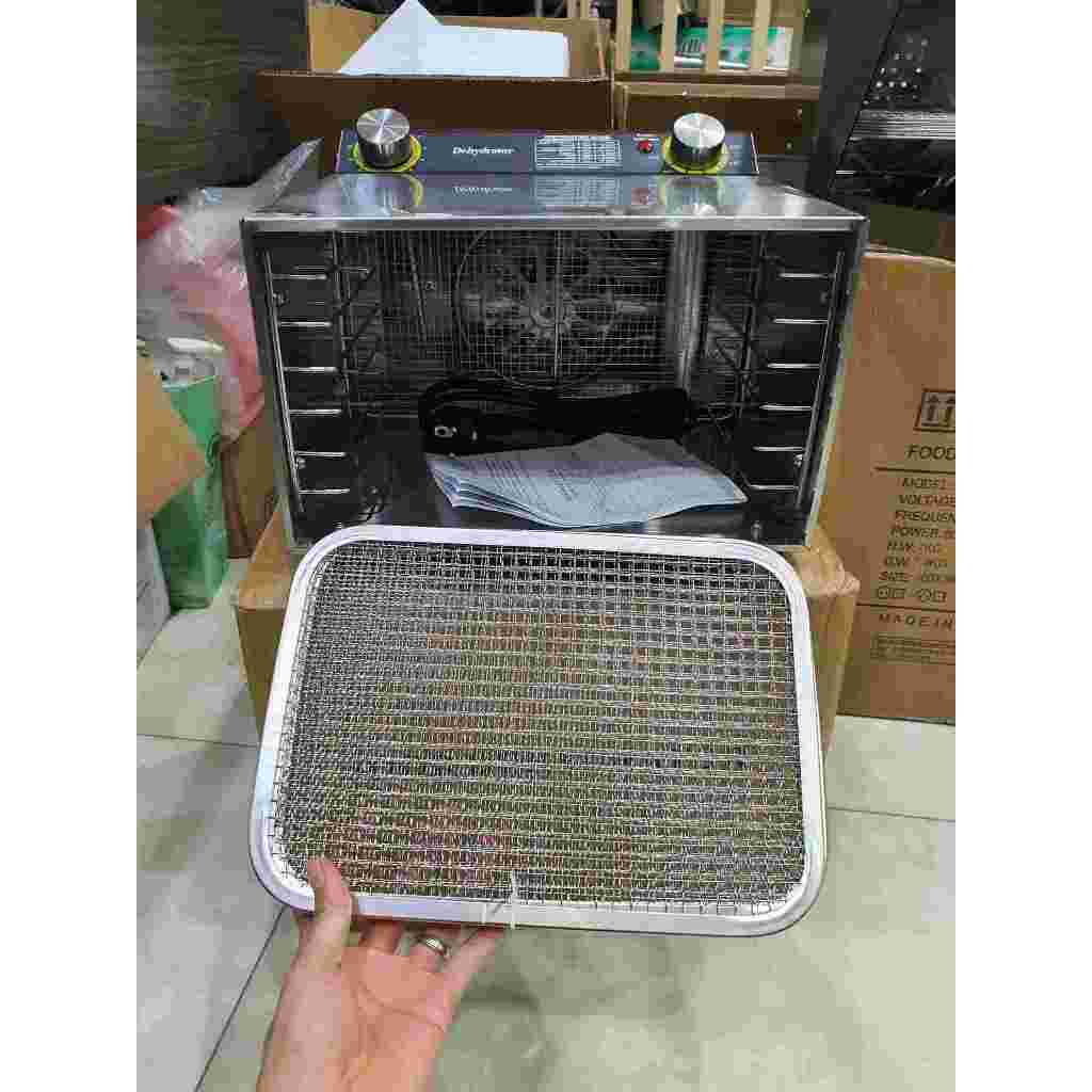(Loại 6 tầng cơ) Video xịn của máy sấy hoa quả thực phẩm chất liệu inox, an toàn khi chế biến