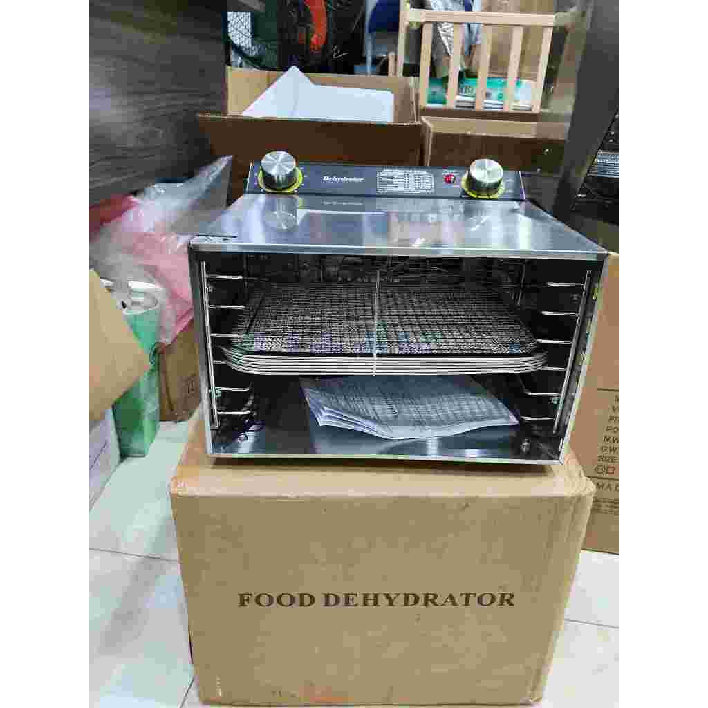 Máy sấy khô - sấy dẻo hoa quả như chuối, mít, các loại hạt, sấy khô thực phẩm như heo khô, bò khô, gà khô làm hàng