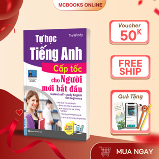 Sách Tự học tiếng Anh giao tiếp cấp tốc cho người mới bắt đầu