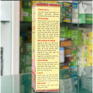 Dầu xoa bóp Sutong 4.5ml _ Gpharm