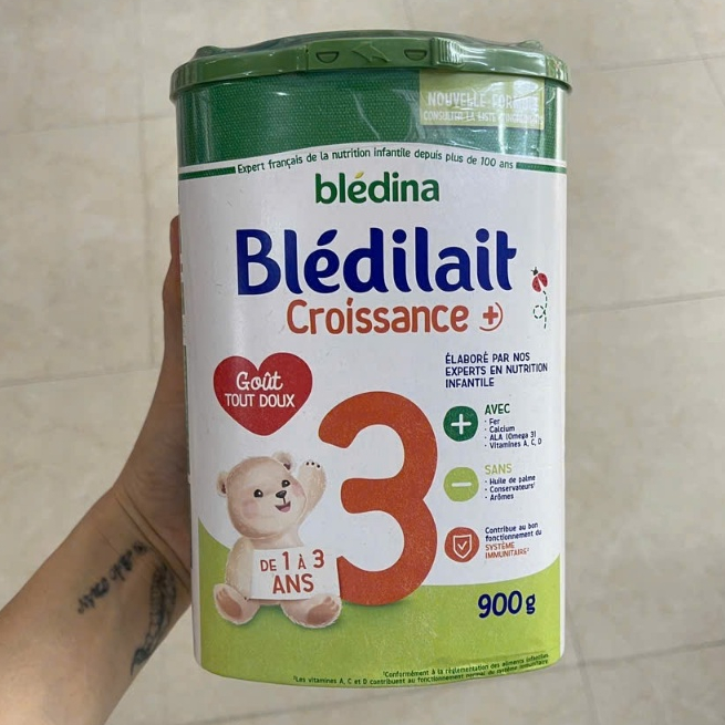Sữa bột Bledilait Bledina Pháp số 3 (2/2027)