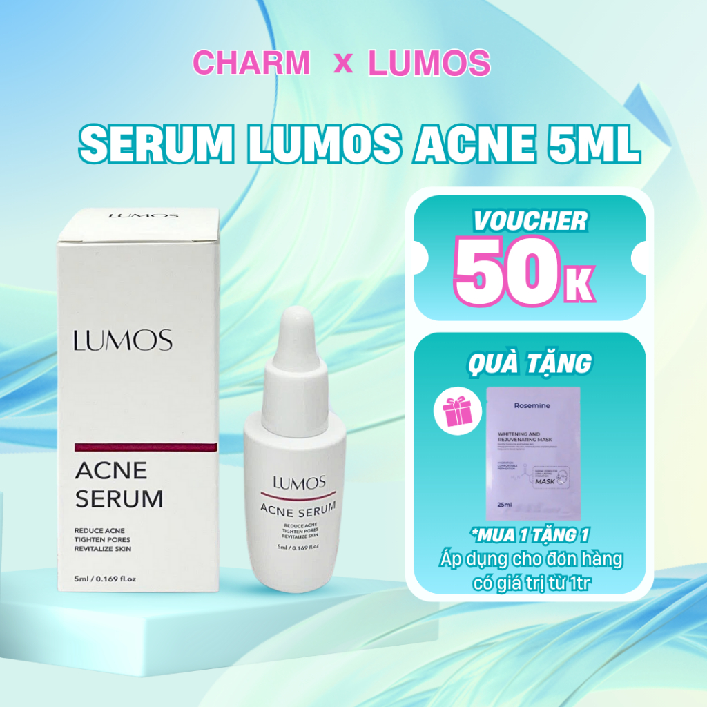 SERUM LUMOS ACNE GIẢM MỤN 5ML