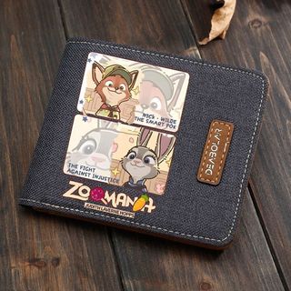 Ví Đựng Thẻ Thỏ Judy Và Cáo Nick Dễ Thương, Nhiều Ngăn Tiện Dụng, Đựng Giấy Tờ Quà Tặng