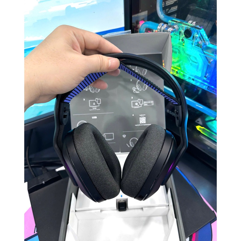 Tai nghe Logitech G522 Lightspeed Wireless Black RGB LIGHTSYNC siêu nhẹ 290g , giá rẻ nhất thị trường | BigBuy360 - bigbuy360.vn