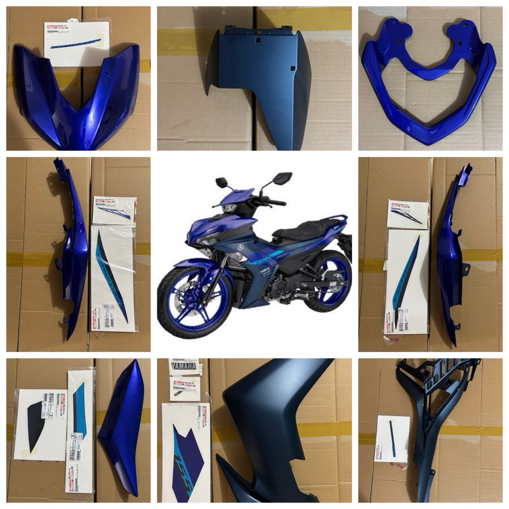 ☘️ Nhựa và Tem lẻ Yamaha Exiter 155 2024 Xanh Gp Abs [ Hàng Chính Hãng ]