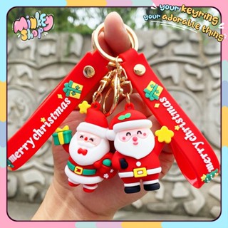  Móc Khoá Giáng Sinh Noel Dễ Thương Cute Phụ Kiện Túi Xách Balo Cặp Xách Oto Đáng Yêu 02MKGS -Minkey 