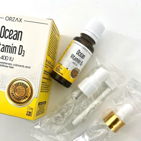 Xịt Ocean D3 Orzax Bổ Sung Vitamin Giúp Xương Và Răng Chắc Khỏe 20ml