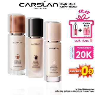  Nền Carslan Dạng Lỏng Kiểm Soát Dầu Lâu Trôi Chống Thấm Nước Suốt 24h Dưỡng Ẩm Không Bí Da 30g 