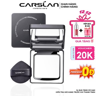  Phấn Nén Black Magnetic Carslan 2.0 Kiểm soát dầu lâu trôi 24H 8g Che Phủ Tốt Nhỏ Gọn Tiện Lợi 