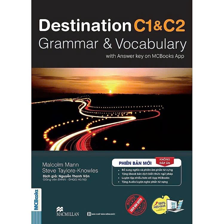 Sách - Destination C1&C2 Grammar & Vocabulary with Answer key on MCBooks App