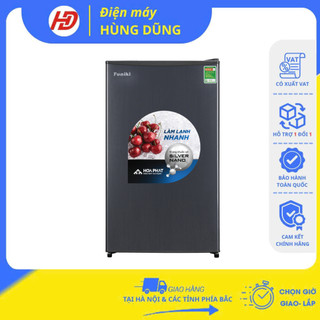    SHIP HOẢ TỐC 2H TẠI HÀ NỘI   Tủ lạnh mini Funiki 90 lít FR-91DSU ĐEN   HR S690GB  làm đá nhanh tiết kiệm điện 
