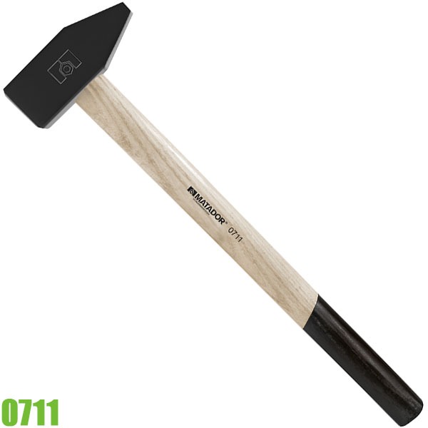 Búa tạ 5kg Matador O711 0500, cán gỗ, chuẩn DIN 1042. MATADOR Germany