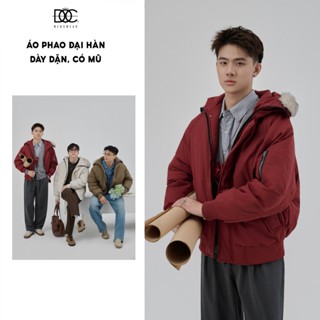  ÁO KHOÁC PHAO NAM ĐỘC MENSWEAR CÓ MŨ - KP19 