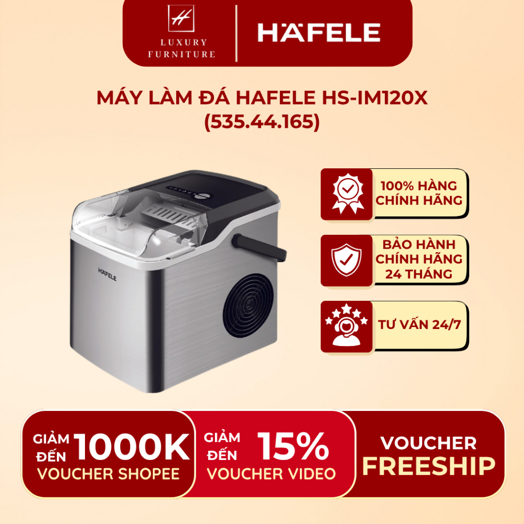 Máy làm đá Hafele HS-IM120X 535.44.165