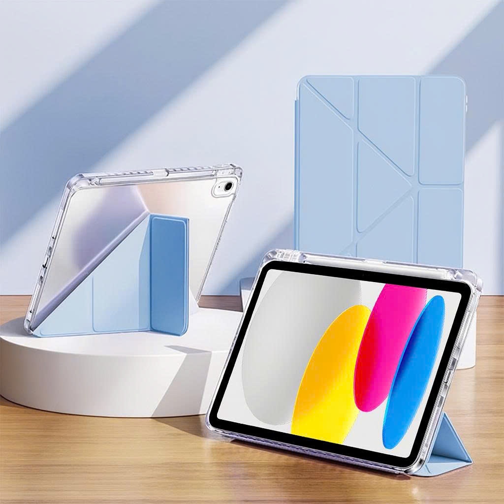 Ốp Lưng Giá Đỡ Chứ Y Cho iPad A16 11' 2025, iPad Mini 6 / Mini 7, iPad Air 7 / Air 6 (M3,M2 11' 2025