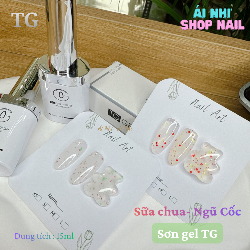 Sơn TG - Sơn ngũ cốc thạch sữa chua - Sơn gel TG chính hãng