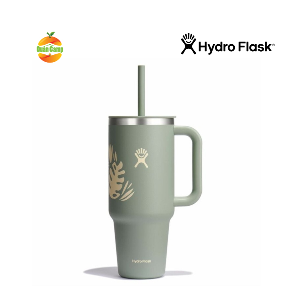 Ly cốc giữ lạnh Hydro Flask All Around Travel Tumbler có tay cầm 40oz 1183ml