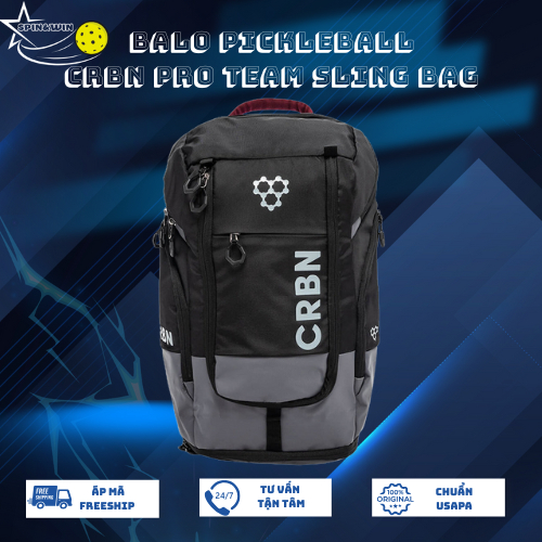 Balo Đeo Vai CRBN Pro Team Sling Bag Chính Hãng – Nhẹ, Chống Nước, Thiết Kế Chuẩn Pickleball
