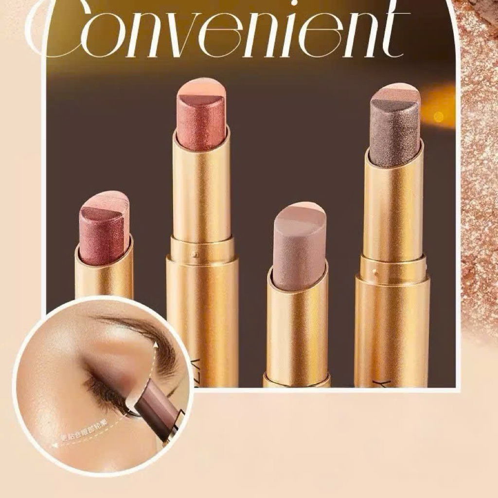 Phấn Mắt Trang Điểm 3 Màu YZS Lâu Trôi Kháng Nước