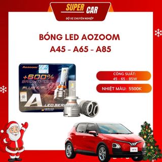  Cặp Bóng Led Aozoom A45  A65 A85 Công Suất 45W - 65W  - 85W Cho Các Mã Chân Cắm H4 H7 H11 9005 9006 9012 