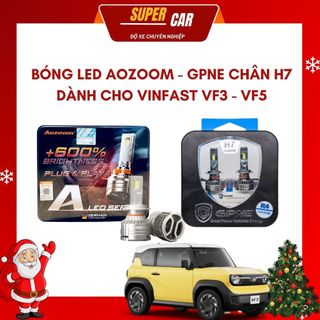   VF3 - VF5  Bóng Led Aozoom   GPNE H7 Phù Hợp Lắp Cho VINFAST VF3 - VF5 Bóng Led Tăng Sáng Cho Xe Ô tô Bảo Hành 3 Năm 