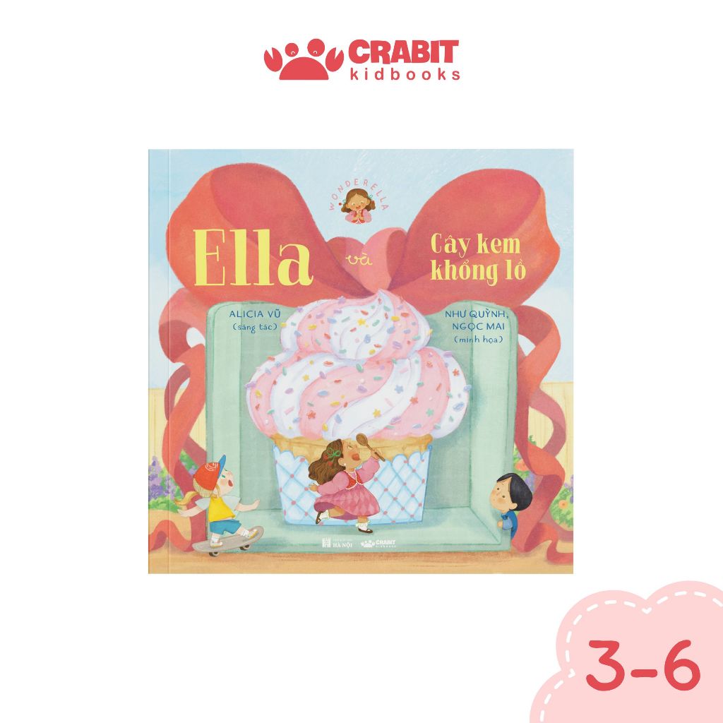 Sách - Ella và cây kem khổng lồ - Crabit Kidbooks