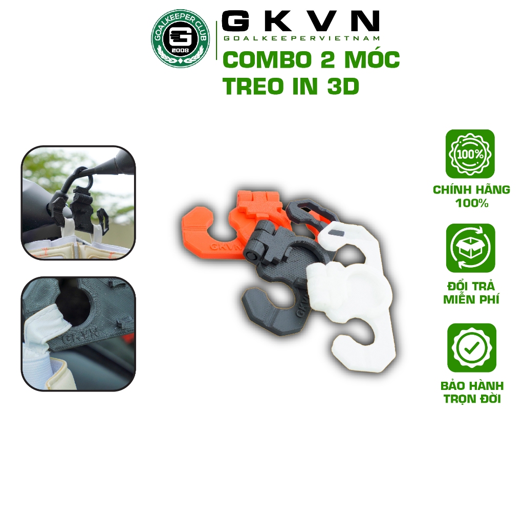 COMBO 2 MÓC TREO GĂNG GKVN. Móc phơi găng tiện dụng, chất liệu bền, thân thiện môi trường.