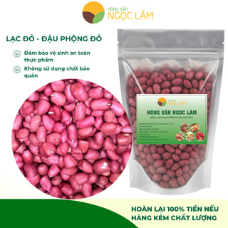 Lạc đỏ (đậu phộng) sống quê hàng sạch