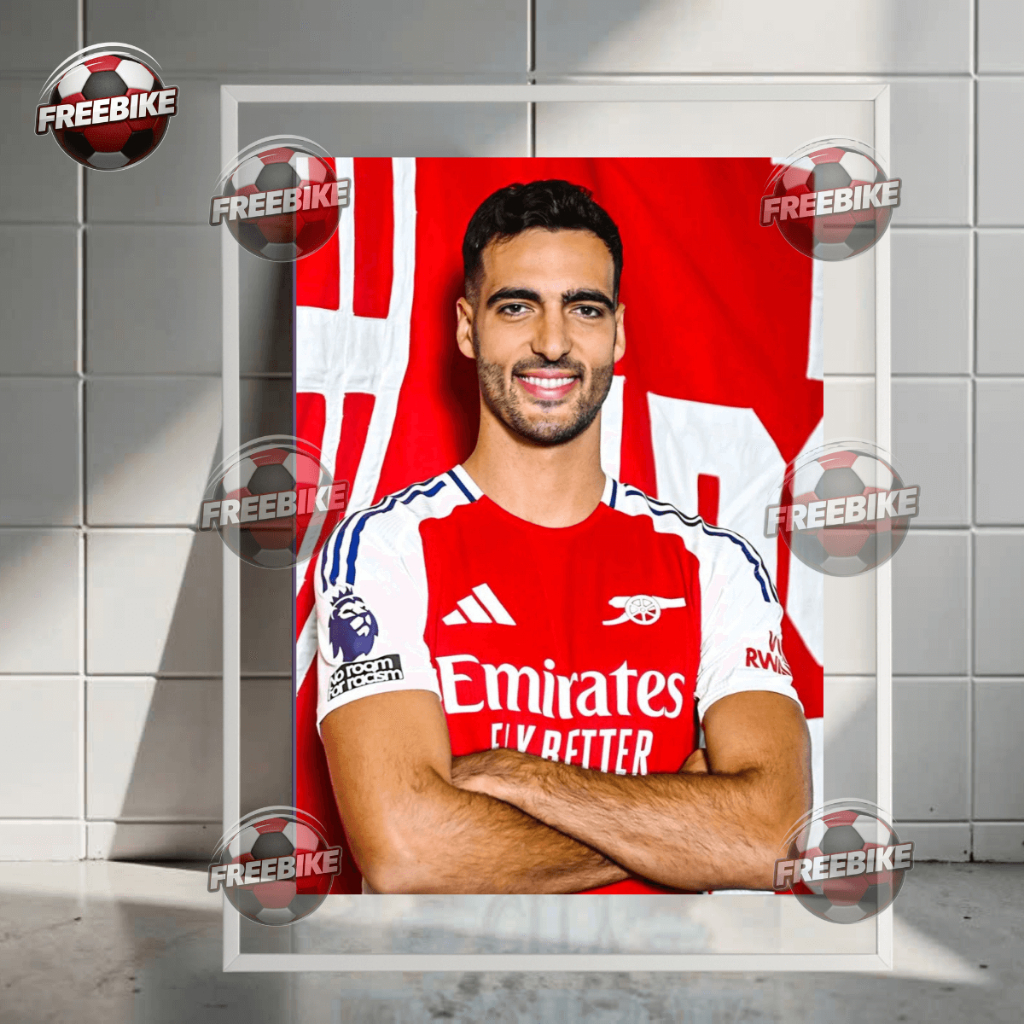 POSTER MIKEL MERINO KHUNG BẰNG KÍNH PHA LÊ CAO CẤP