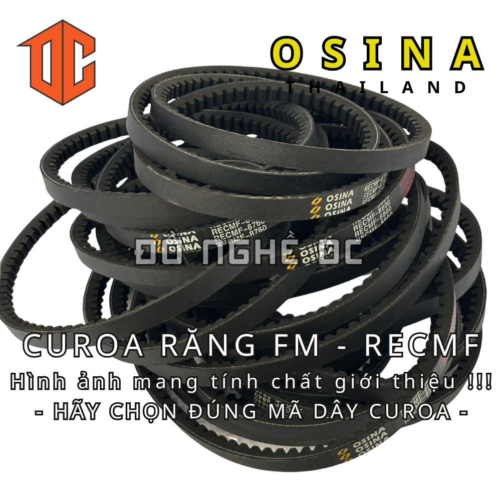 Sợi curoa răng RECMF OSINA FM68 FM70 FM63 FM26 FM74 FM97 FM41 FM82 FM93 FM23 FM88 FM64 FM28 FM27 FM4