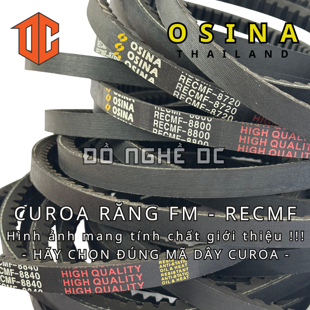 Sợi cao su curoa RECMF Thailand - OSINA FM66 FM90 FM49 FM97 FM69 FM64 FM24 FM29 FM42 FM94 FM37 FM93 