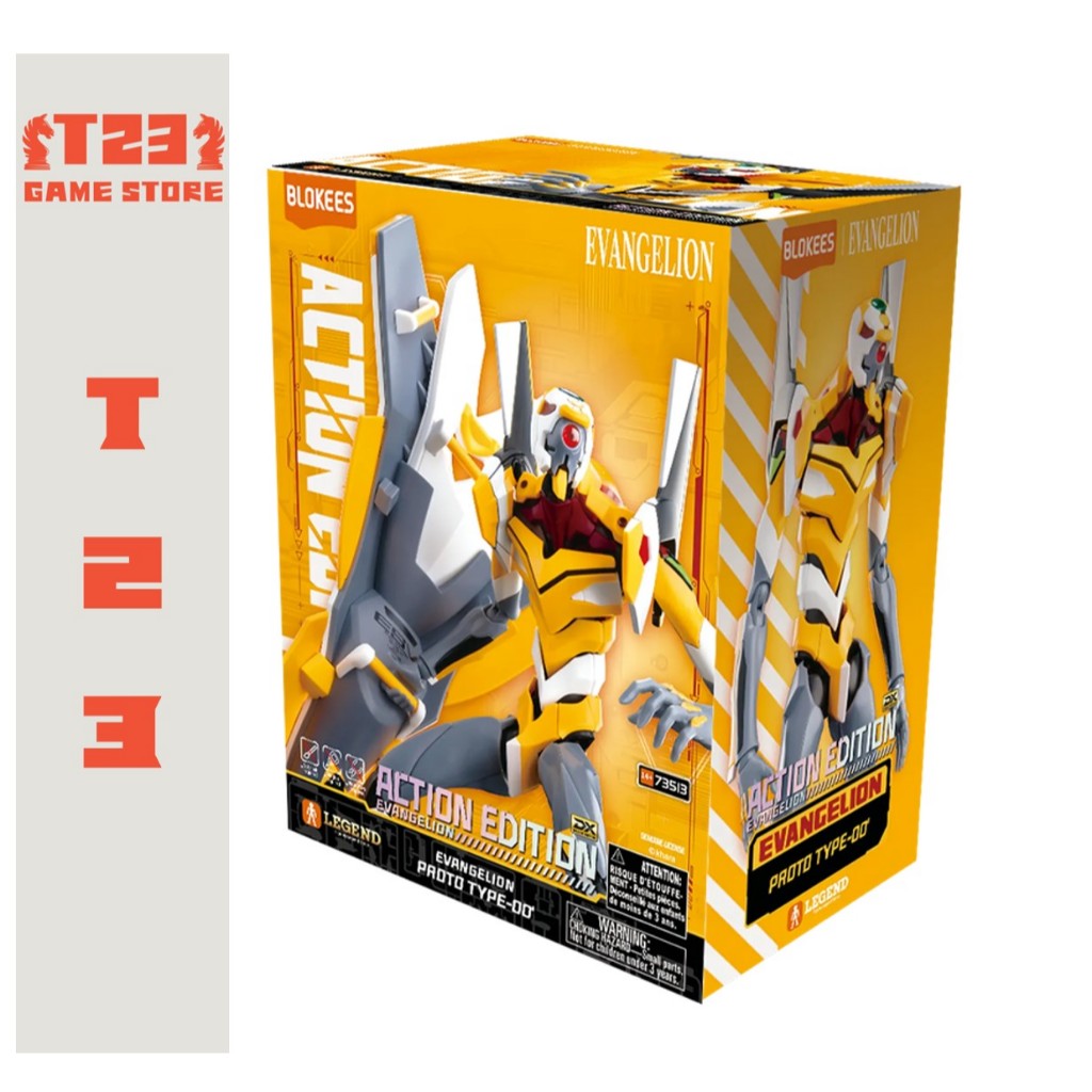 MÔ HÌNH BLOKEES EVANGELION TEST TYPE-00 ACTION EDITION - EVA TYPE 00  - MÔ HÌNH EVA CHÍNH HÃNG BLOKE