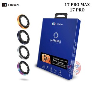 Ốp viền kính bảo vệ Camera Hoda Sapphire MONOCULAR cho IP 17 Pro Max / 17 Pro