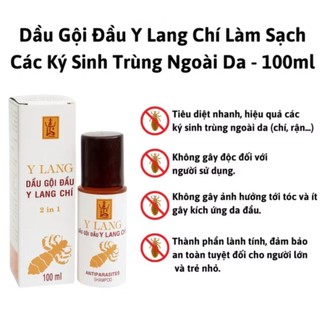 Lược chải chí (chấy), dầu gội chí Y  Lang