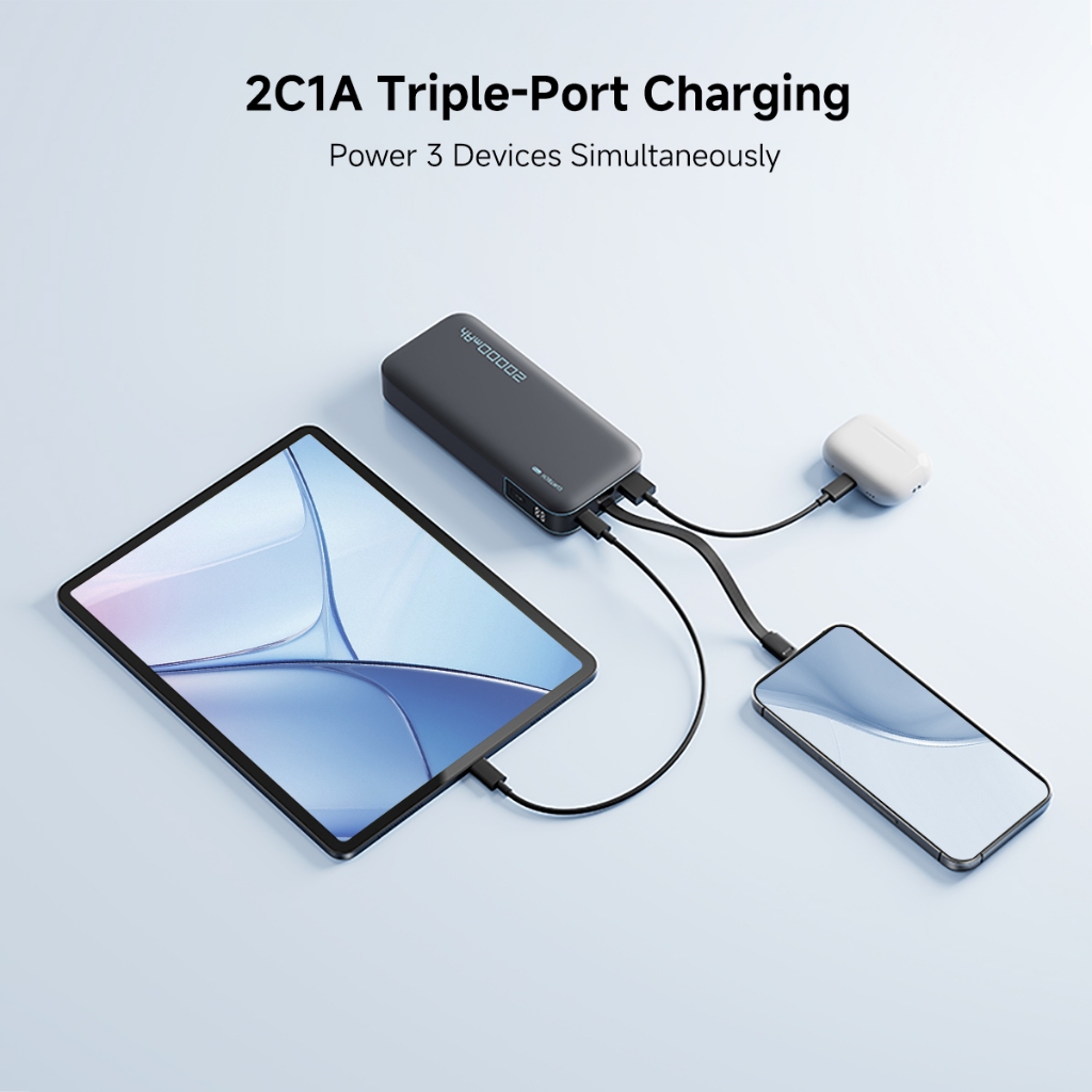 【Được chứng nhận CCC】CUKTECH Pin Dự Phòng 20000mAh Sạc Nhanh 40W – Tích Hợp Dây, Hỗ Trợ iP 38W / Xiaomi 33W —— CP24 | BigBuy360 - bigbuy360.vn