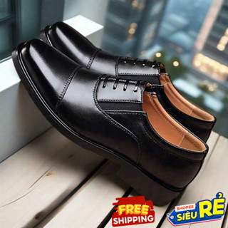 Giày Da Nam Da Bò Thật Giày Derby Lịch Lãm Sang Trọng  Đế Cao  4cm Thiết Kế Chuẩn Form Bền và Êm G99  Bảo Hành  12 Tháng