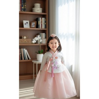 váy hanbok cho bé