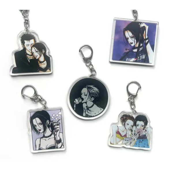 Móc khóa acrylic NANA, móc khóa NANA hai mặt, Nana Osaki, Nana Komatsu, Nobuo Terashima