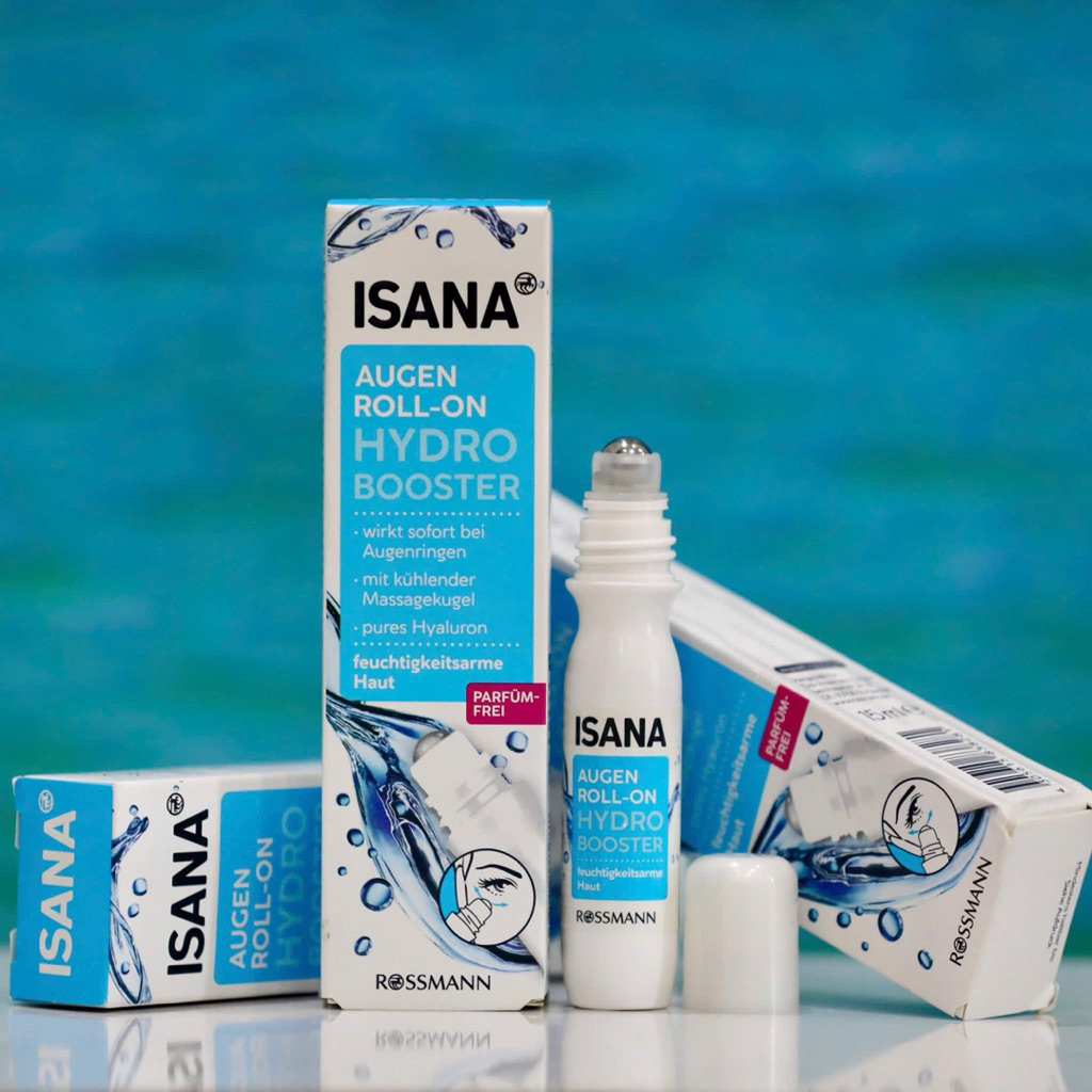 Hàng Đức Xách Thanh Lăn dưỡng mắt Isana Hydro Augen-Roller