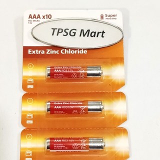 Pin AAA R03 MICRO 1.5V (R03L10S/97 Zinc chloride / Pin 3A) / Pin chính hãng