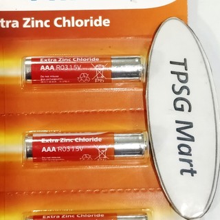 Pin AAA R03 MICRO 1.5V (R03L10S/97 Zinc chloride / Pin 3A) / Pin chính hãng
