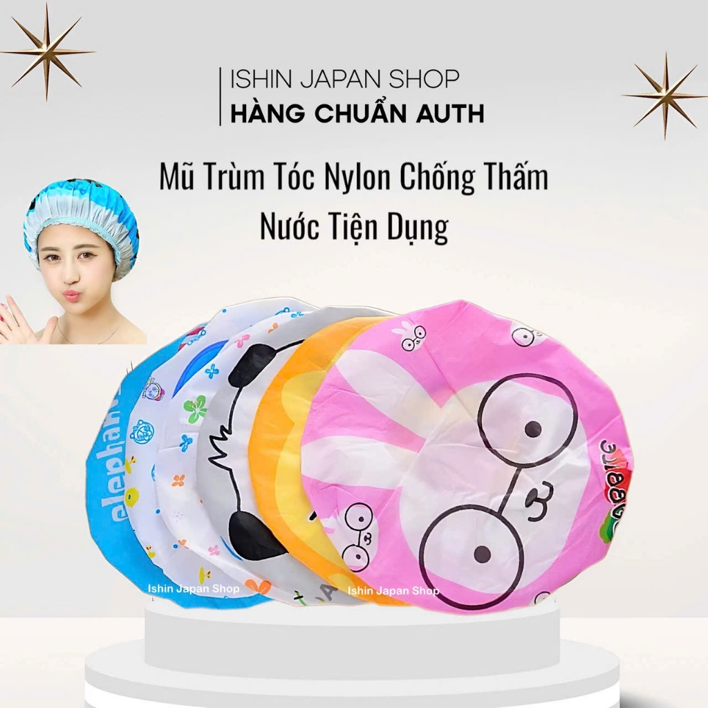 Mũ Trùm Tóc, Ủ Tóc Hình Thú Xinh Xắn
